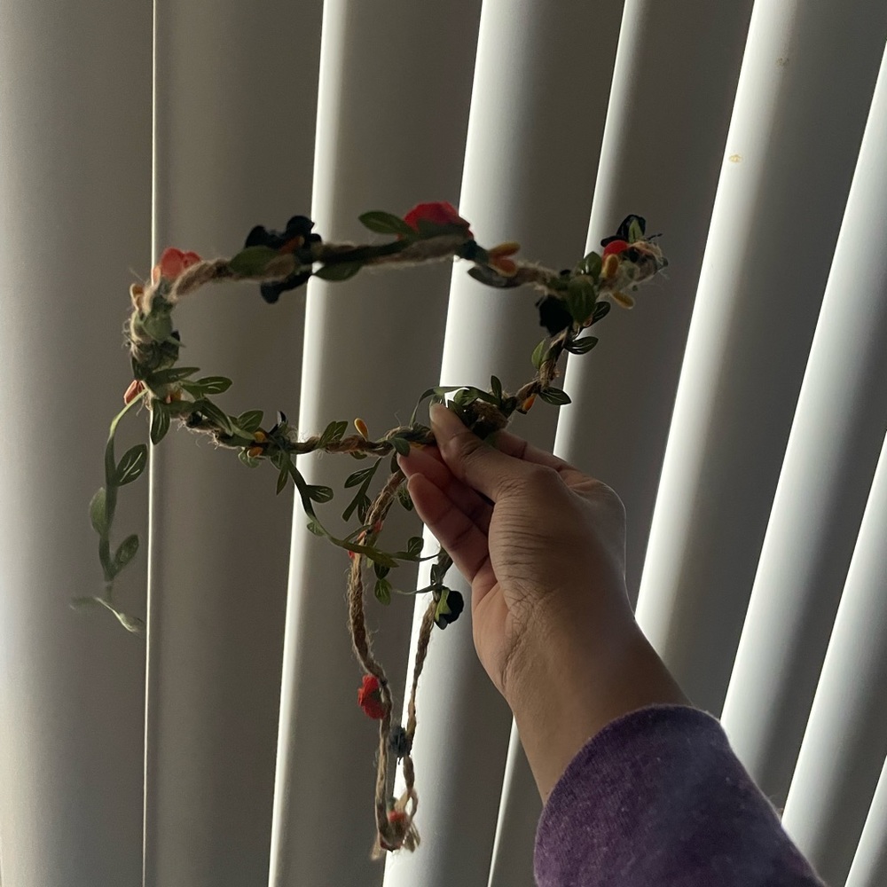 Floral Woven Headband